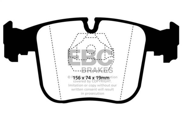 EBC Brakes - EBC Brakes Greenstuff 2000 Series Sport Brake Pads