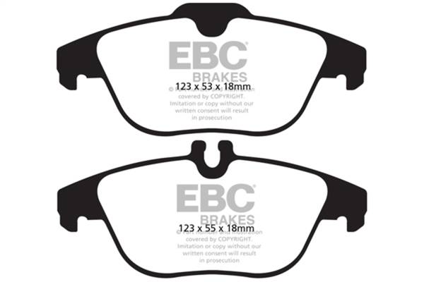 EBC Brakes - EBC Brakes Redstuff Ceramic Low Dust Brake Pads