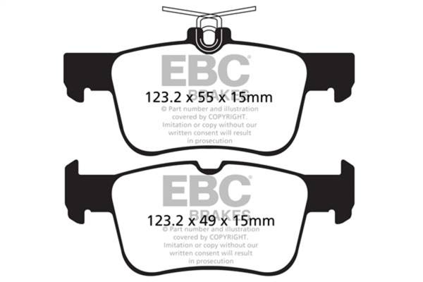 EBC Brakes - EBC Brakes Redstuff Ceramic Low Dust Brake Pads DP32160C