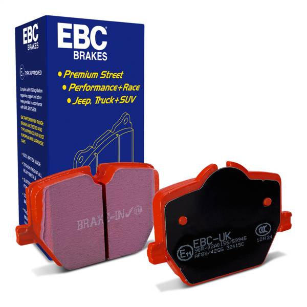 EBC Brakes - EBC Brakes Redstuff Ceramic Low Dust Brake Pads