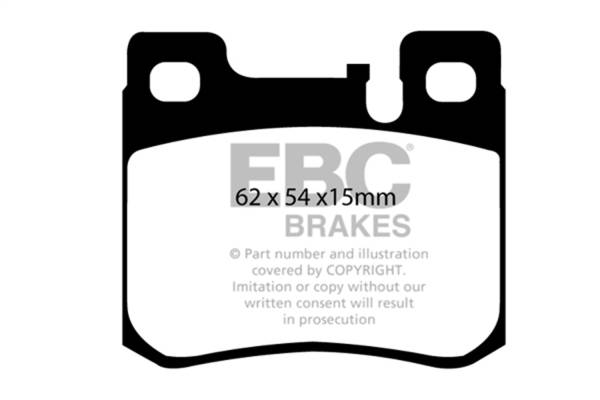 EBC Brakes - EBC Brakes Yellowstuff Street And Track Brake Pads