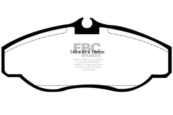 EBC Brakes - EBC Brakes Yellowstuff Street And Track Brake Pads