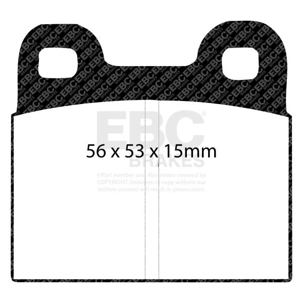 EBC Brakes - EBC Brakes Yellowstuff Street And Track Brake Pads