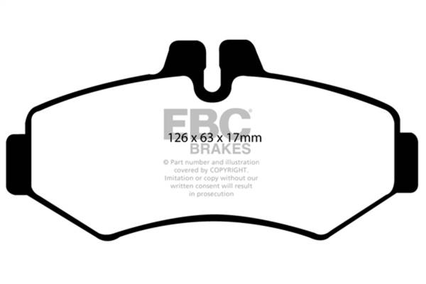 EBC Brakes - EBC Brakes Yellowstuff Street And Track Brake Pads