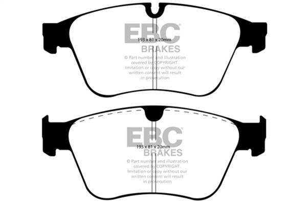 EBC Brakes - EBC Brakes Yellowstuff Street And Track Brake Pads