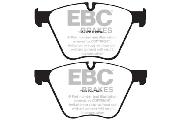 EBC Brakes - EBC Brakes Yellowstuff Street And Track Brake Pads