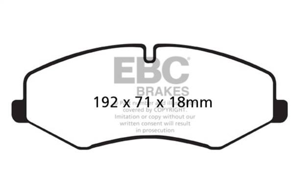 EBC Brakes - EBC Brakes Yellowstuff Street And Track Brake Pads