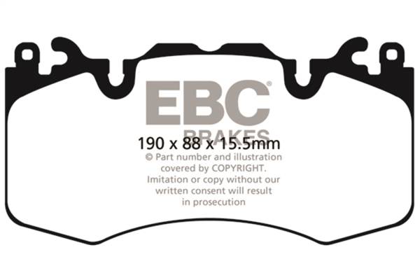 EBC Brakes - EBC Brakes Yellowstuff Street And Track Brake Pads