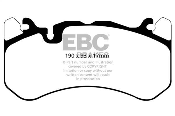 EBC Brakes - EBC Brakes Yellowstuff Street And Track Brake Pads