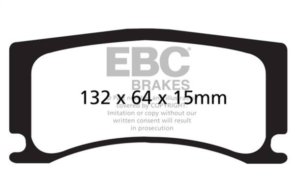 EBC Brakes - EBC Brakes Yellowstuff Street And Track Brake Pads