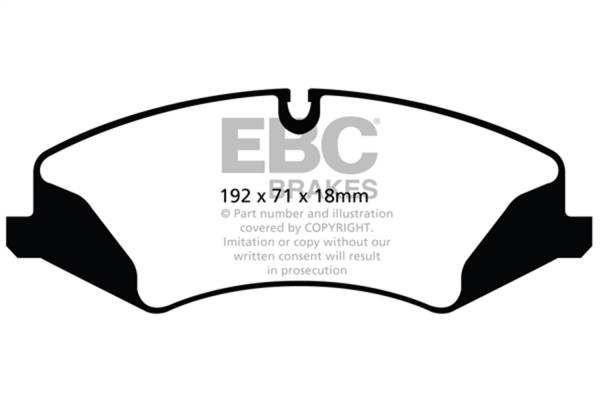 EBC Brakes - EBC Brakes Yellowstuff Street And Track Brake Pads