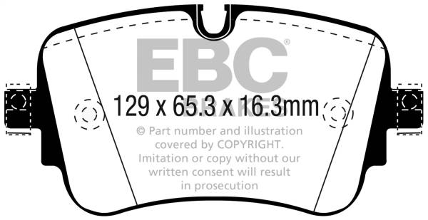 EBC Brakes - EBC Brakes Yellowstuff Street And Track Brake Pads