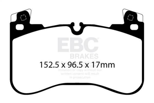 EBC Brakes - EBC Brakes Yellowstuff Street And Track Brake Pads