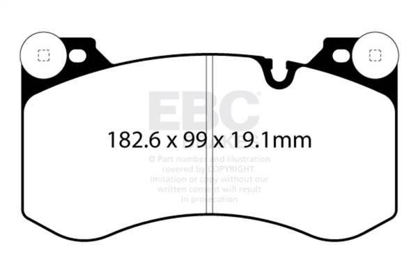 EBC Brakes - EBC Brakes Yellowstuff Street And Track Brake Pads