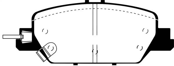 EBC - EBC 2017+ Honda CR-V 1.5L Turbo Yellowstuff Rear Brake Pads - DP43085R