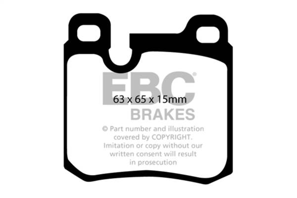 EBC Brakes - EBC Brakes Yellowstuff Street And Track Brake Pads