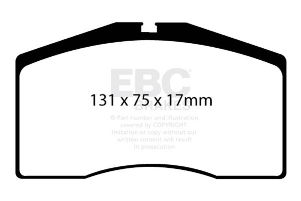 EBC Brakes - EBC Brakes Yellowstuff Street And Track Brake Pads