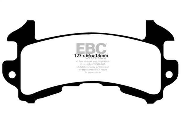 EBC - EBC Brakes Bluestuff NDX Full Race Brake Pads DP51146NDX