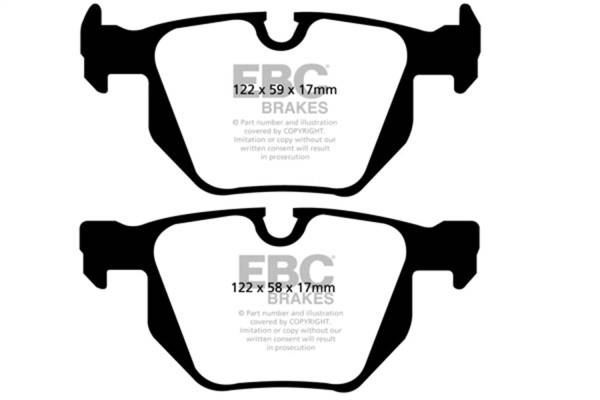 EBC Brakes - EBC Brakes Bluestuff NDX Full Race Brake Pads