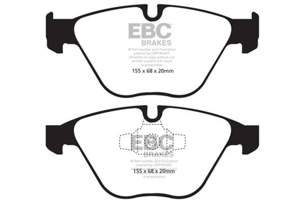 EBC Brakes - EBC Brakes Bluestuff NDX Full Race Brake Pads