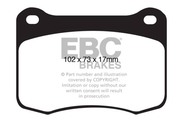 EBC Brakes - EBC Brakes Bluestuff NDX Full Race Brake Pads DP51820NDX