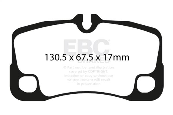 EBC Brakes - EBC Brakes Bluestuff NDX Full Race Brake Pads