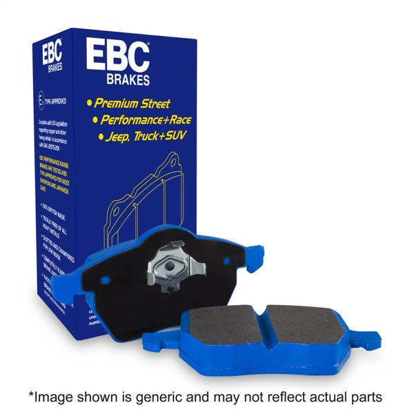 EBC Brakes - EBC Brakes Bluestuff B Super/Street and Trackday Brake Pads - DP51931B