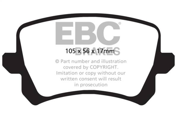 EBC Brakes - EBC Brakes Bluestuff NDX Full Race Brake Pads