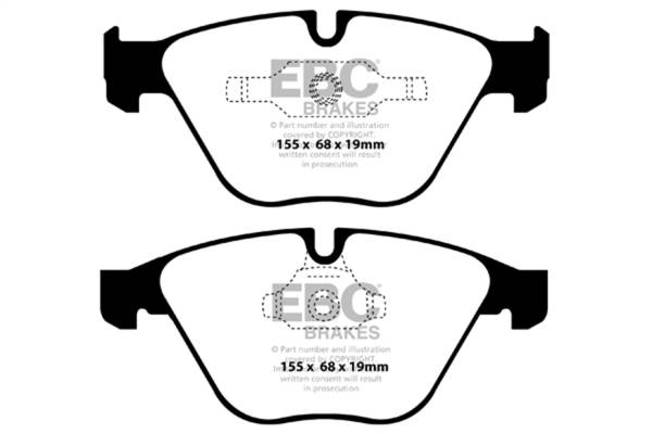 EBC Brakes - EBC Brakes Bluestuff NDX Full Race Brake Pads