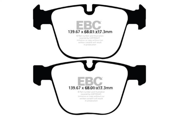 EBC Brakes - EBC Brakes Bluestuff NDX Full Race Brake Pads