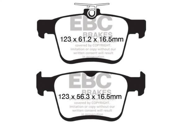 EBC Brakes - EBC Brakes Bluestuff NDX Full Race Brake Pads