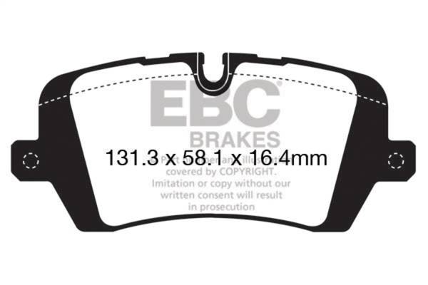 EBC Brakes - EBC Brakes Bluestuff NDX Full Race Brake Pads