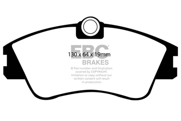 EBC Brakes - EBC Brakes 6000 Series Greenstuff Truck/SUV Brakes Disc Pads