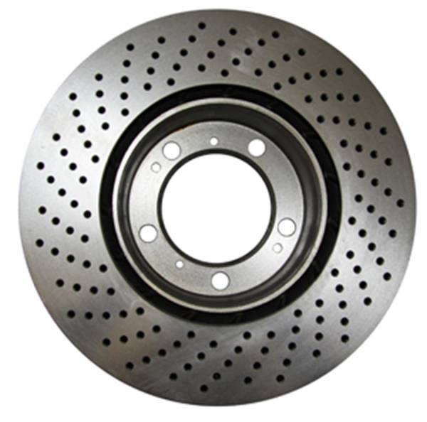 EBC Brakes - EBC Brakes Cross Drilled Rotor