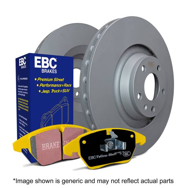 EBC Brakes - EBC Brakes S13 Kits Yellowstuff and RK Rotors S13KF1002