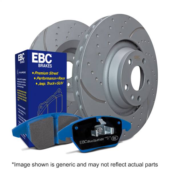 EBC Brakes - EBC Brakes S6 Kits Bluestuff and GD Rotors S6KF1000