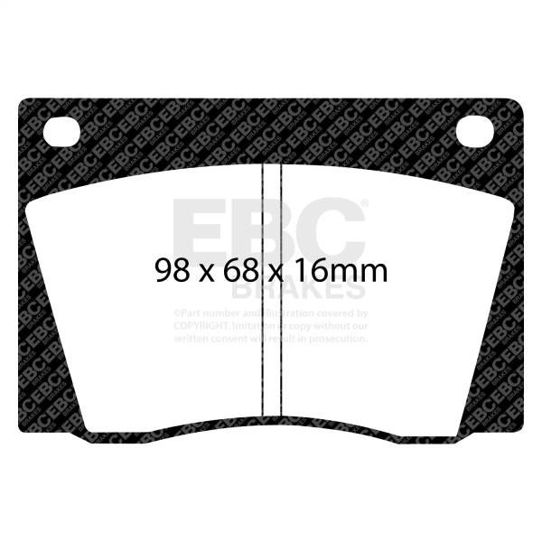 EBC Brakes - EBC Brakes Ultimax OEM Replacement Brake Pads UD004