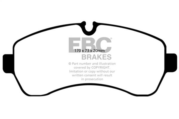 EBC Brakes - EBC Brakes Ultimax OEM Replacement Brake Pads