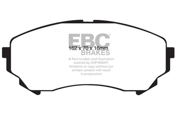 EBC Brakes - EBC Brakes Ultimax OEM Replacement Brake Pads UD1331