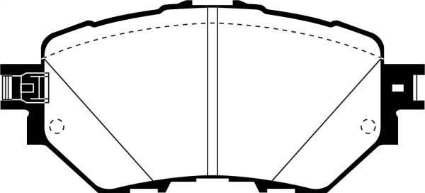 EBC Brakes - EBC Brakes Ultimax OEM Replacement Brake Pads UD1759