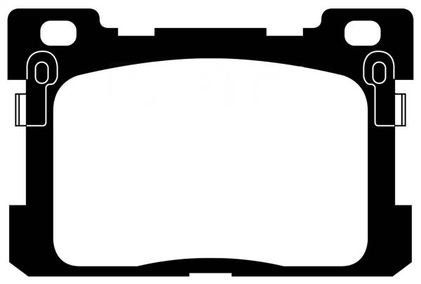 EBC - EBC Brakes Ultimax OEM Replacement Brake Pads UD1976