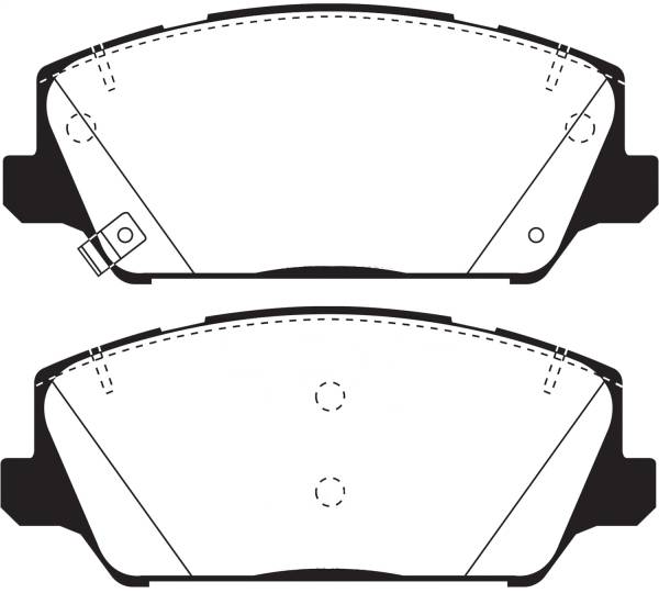 EBC - EBC Brakes Ultimax OEM Replacement Brake Pads UD2049