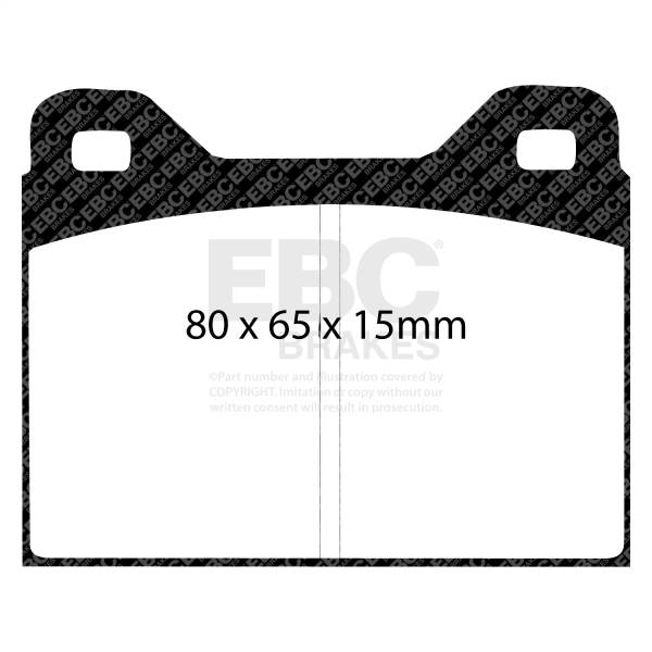 EBC - EBC Brakes Ultimax OEM Replacement Brake Pads UD2135