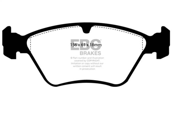 EBC Brakes - EBC Brakes Ultimax OEM Replacement Brake Pads UD644