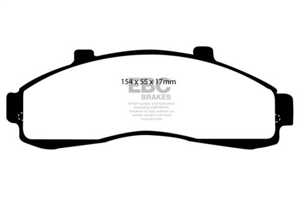 EBC Brakes - EBC Brakes Ultimax OEM Replacement Brake Pads UD652