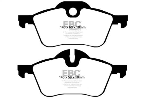 EBC Brakes - EBC Brakes Ultimax OEM Replacement Brake Pads