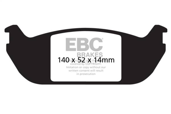 EBC Brakes - EBC Brakes Ultimax OEM Replacement Brake Pads UD952