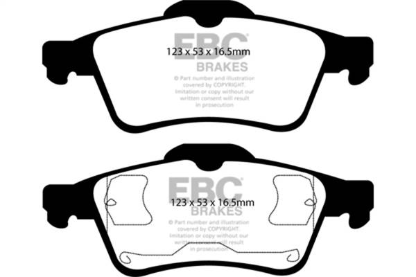 EBC Brakes - EBC Brakes Ultimax OEM Replacement Brake Pads UD973