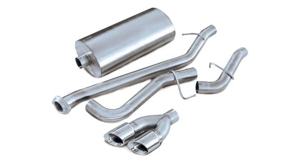 Corsa Performance - Corsa Performance 3.0in. Cat-Back Single Side Exit with Twin 4.0in. Polished Pro-Series Tips 14232