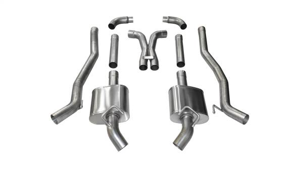 Corsa Performance - Corsa Performance 3.0in. Cat-Back Dual Rear Exit without Tips 14976